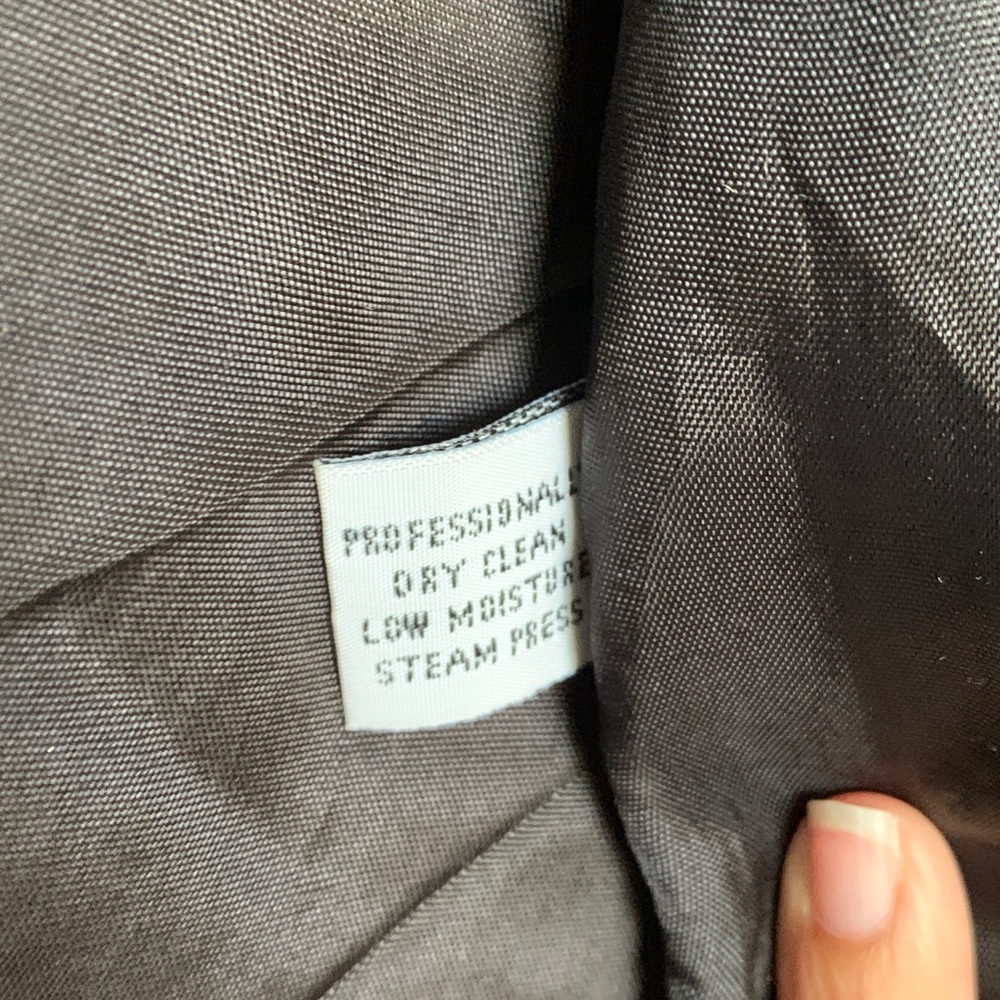 Albert Nipon- Black Peacoat Size 8 - image 5